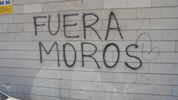 Pintada aparecida en Tomelloso Pintada aparecida en Tomelloso