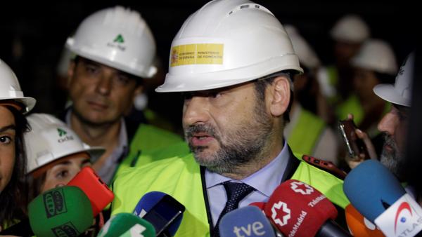José Luis Ábalos en la revisión de este jueves del túnel de Recoletos, donde ha realizado las declaraciones. José Luis Ábalos en la revisión de este jueves del túnel de Recoletos, donde ha realizado las declaraciones.