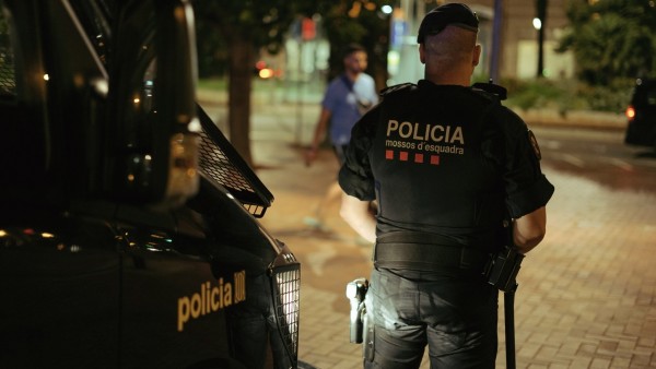 Agente de los Mossos d'Esquadra en una imagen de archivo. Agente de los Mossos d'Esquadra en una imagen de archivo.