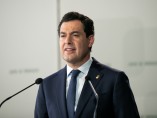 El presidente de la Junta, Juanma Moreno
