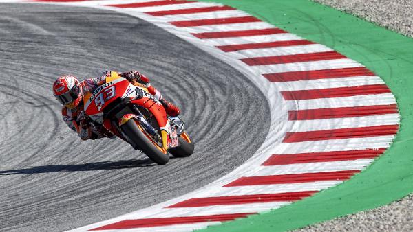 Marc Márquez durante los libres del Gran Premio de Austria 2019 Marc Márquez durante los libres del Gran Premio de Austria 2019
