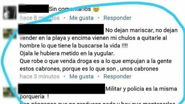 Comentario de odio Comentario de odio