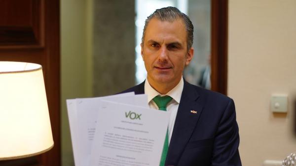 El secretario general de Vox, Javier Ortega Smith. El secretario general de Vox, Javier Ortega Smith.