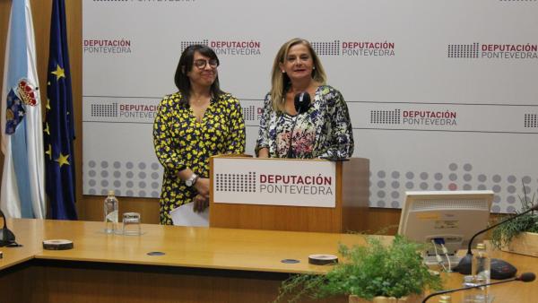Rueda de prensa de la presidenta de la Diputación de Pontevedra, Carmela Silva. Rueda de prensa de la presidenta de la Diputación de Pontevedra, Carmela Silva.