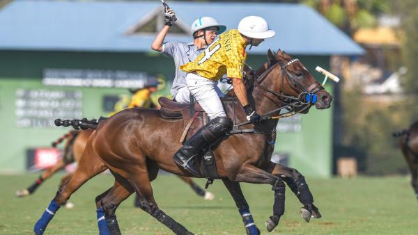 Un momento del encuentro entre Brunei y Ayala Polo Team Un momento del encuentro entre Brunei y Ayala Polo Team