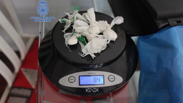Droga incautada en la operación de Policía Nacional Droga incautada en la operación de Policía Nacional