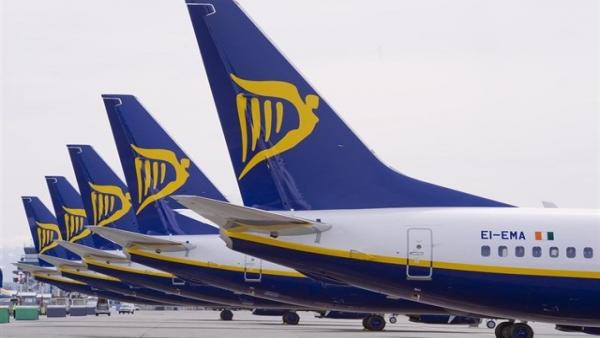 Fotografía de archivo de aviones de Ryanair. Fotografía de archivo de aviones de Ryanair.