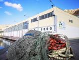 Edificio de la antigüa lonja en el puerto de Almería