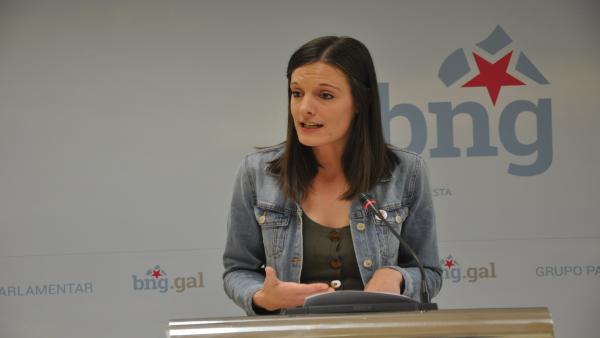 La diputada Olalla Rodil (BNG) La diputada Olalla Rodil (BNG)