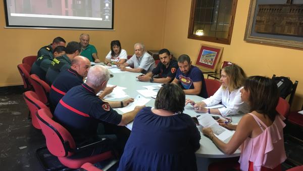 Reunión en Tarazona para diseñar el dispositivo de seguridad del Cipotegato. Reunión en Tarazona para diseñar el dispositivo de seguridad del Cipotegato.