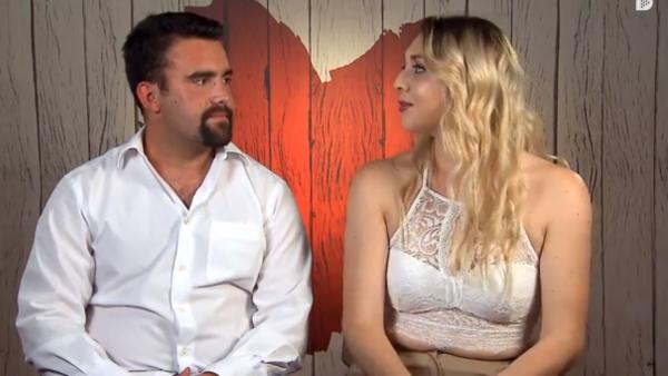 Carlos y Duna, en 'First dates'. Carlos y Duna, en 'First dates'.