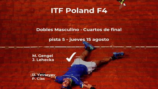 Los tenistas Yevseyev y Cias se quedan fuera de las semifinales del torneo de Bydgoszcz Los tenistas Yevseyev y Cias se quedan fuera de las semifinales del torneo de Bydgoszcz