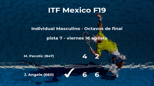 Sorpresa en el torneo de Cancún: el tenista Jaimee Floyd Angele consigue clasificarse para los cuartos de final Sorpresa en el torneo de Cancún: el tenista Jaimee Floyd Angele consigue clasificarse para los cuartos de final