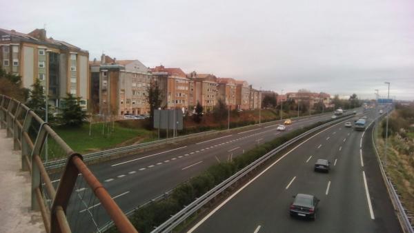 Autovía A-67 a su paso por Bezana Autovía A-67 a su paso por Bezana