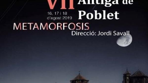 Cartel de la VII edición del Festivial Música Antiga de Poblet Cartel de la VII edición del Festivial Música Antiga de Poblet
