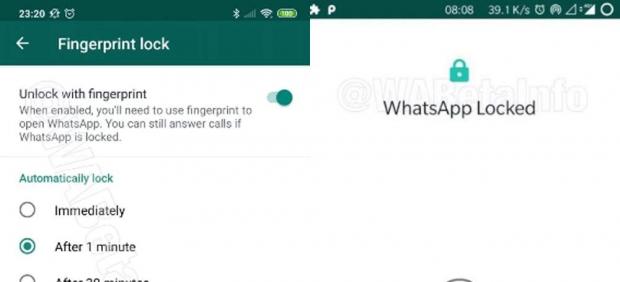 Cómo activar el desbloqueo con huella en Whatsapp