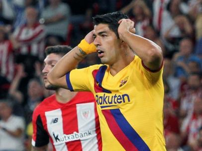 Luis Suárez, lesionado en el debut de LaLiga