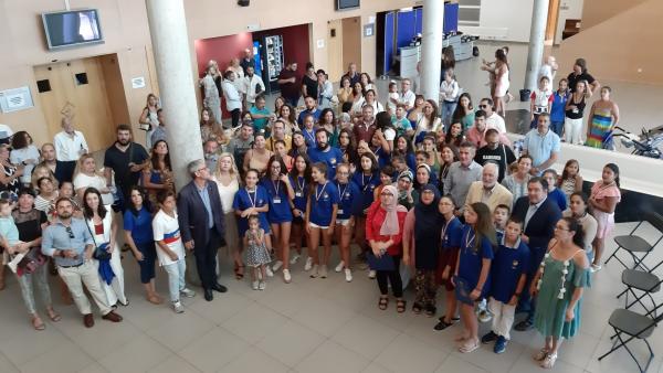 Acto de clausura del campamento de robótica 'Community Bots', Acto de clausura del campamento de robótica 'Community Bots',