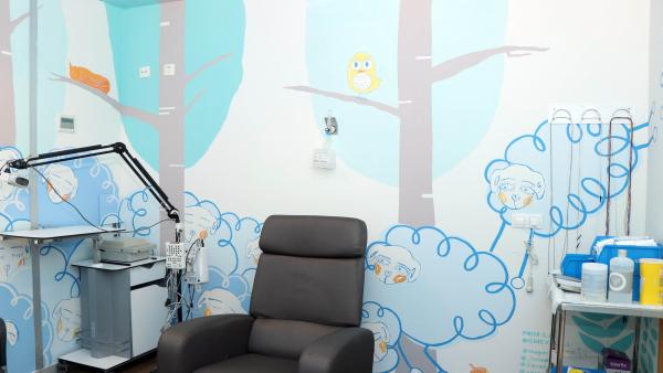 Zona infantil del Hospital La Fe Zona infantil del Hospital La Fe