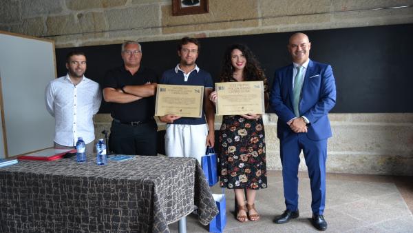 Entrega de los premios Johán Carballeira Entrega de los premios Johán Carballeira