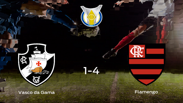 El Flamengo logra una goleada en el estadio del Vasco da Gama (1-4) El Flamengo logra una goleada en el estadio del Vasco da Gama (1-4)