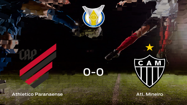 El Athletico Paranaense y el Atl. Mineiro empatan (0-0) El Athletico Paranaense y el Atl. Mineiro empatan (0-0)