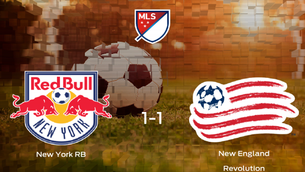 El New York RB y el New England Revolution solo suman un punto (1-1) El New York RB y el New England Revolution solo suman un punto (1-1)