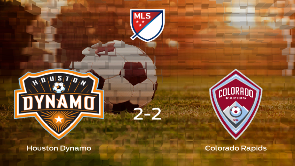 Reparto de puntos entre el Houston Dynamo y el Colorado Rapids: 2-2 Reparto de puntos entre el Houston Dynamo y el Colorado Rapids: 2-2