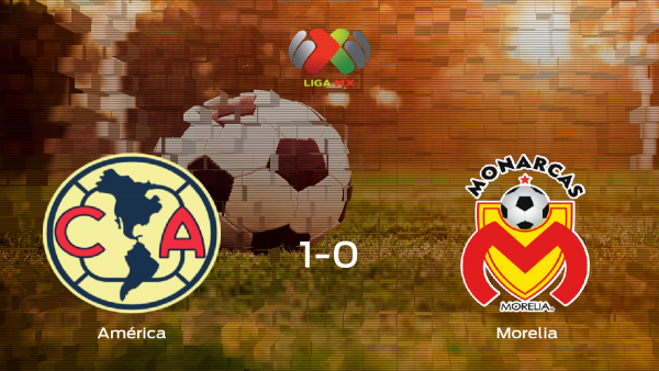 El América gana en casa al Morelia por 1-0 El América gana en casa al Morelia por 1-0