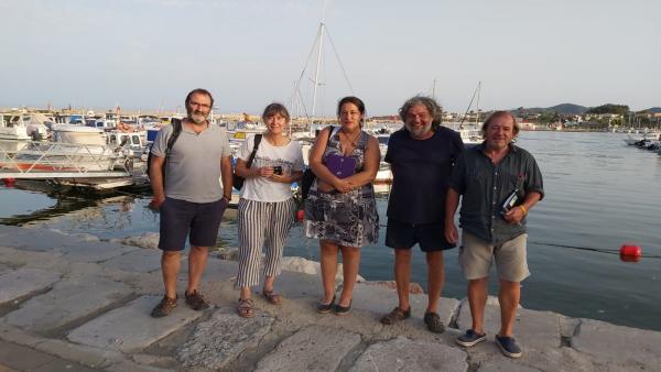 Integrantes de la asociación ecologista Integrantes de la asociación ecologista