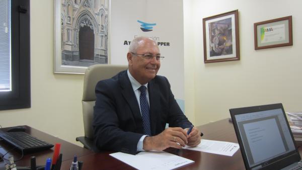 Antonio de la Vega, director general de la Fundación Atlantic Copper. Antonio de la Vega, director general de la Fundación Atlantic Copper.