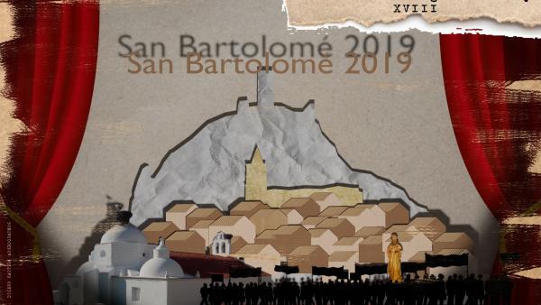 Cartel de las fiestas de San Bartolomé en Alange Cartel de las fiestas de San Bartolomé en Alange
