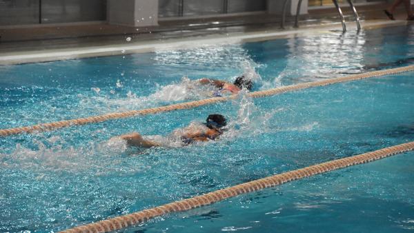 Clases de natación en las piscinas del IME. Clases de natación en las piscinas del IME.