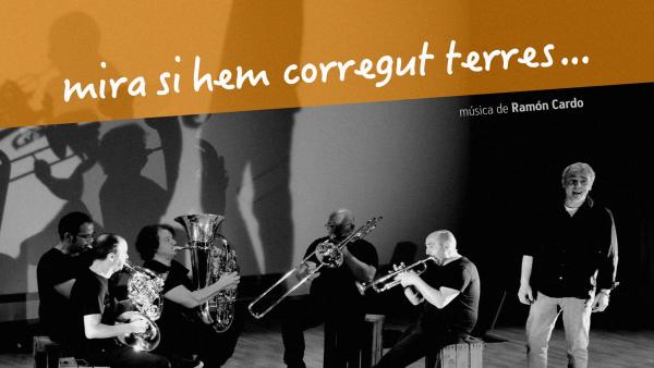 Cartel de la actuación de Carles Dénia y la Spanish Brass en Sagunt a Escena Cartel de la actuación de Carles Dénia y la Spanish Brass en Sagunt a Escena