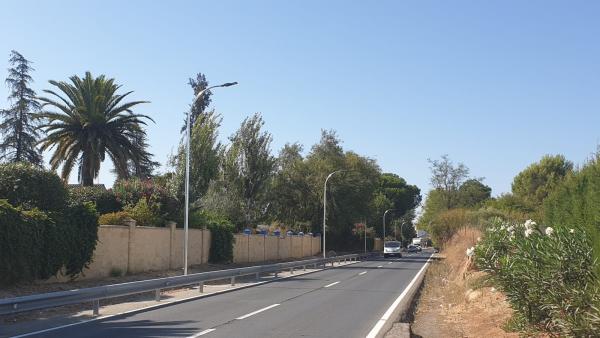 Carretera Espartinas Villanueva del Ariscal Carretera Espartinas Villanueva del Ariscal