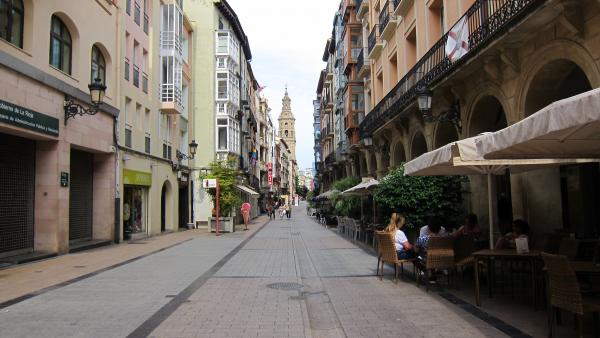 Calle Portales de Logroño Calle Portales de Logroño