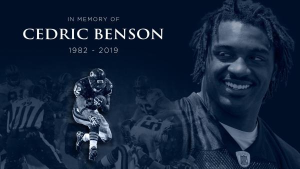Cedric Benson muere en accidente de moto Cedric Benson muere en accidente de moto