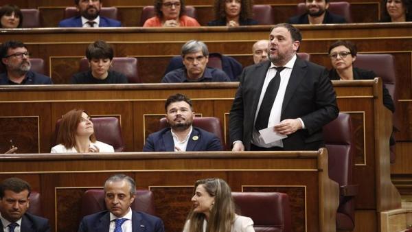 Oriol Junqueras en el Congreso de Diputados Oriol Junqueras en el Congreso de Diputados