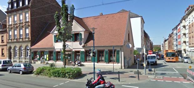 Calle Neuhofer Straße, en Mannheim.