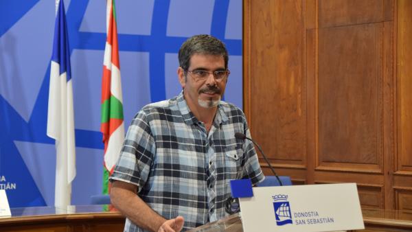 El alcalde de San Sebastián, Eneko Goia El alcalde de San Sebastián, Eneko Goia