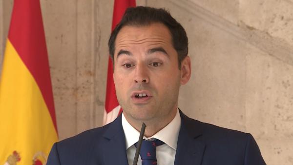 El vicepresidente del Gobierno de la Comunidad de Madrid, Ignacio Aguado, en una imagen de archivo, durante una rueda de prensa. El vicepresidente del Gobierno de la Comunidad de Madrid, Ignacio Aguado, en una imagen de archivo, durante una rueda de prensa.