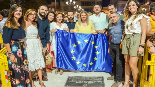 Inauguración de la plaza de España de Tomelloso Inauguración de la plaza de España de Tomelloso
