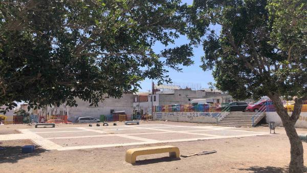 Espacio público en Los Almendros que se va a recuperar Espacio público en Los Almendros que se va a recuperar
