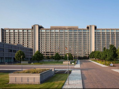 Sede del Banco Federal Alemán (Bundesbank) en Fráncfort, Alemania.