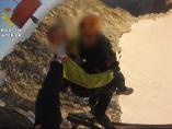 Rescate de la Guardia Civil en el Aneto