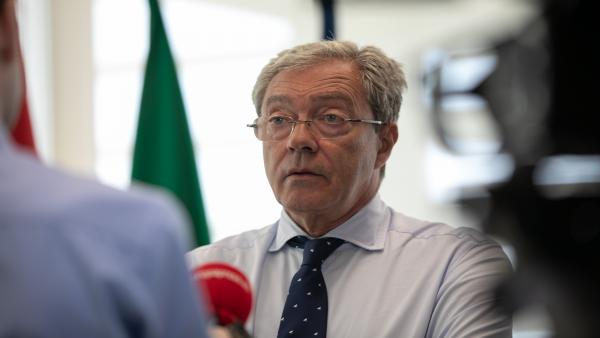 El consejero de Economía, Conocimiento, Empresas y Universidad, Rogelio Velasco, en una entrevista concedida a Europa Press. El consejero de Economía, Conocimiento, Empresas y Universidad, Rogelio Velasco, en una entrevista concedida a Europa Press.