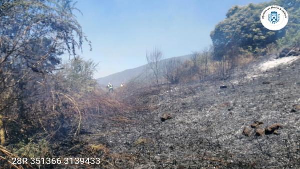 Incendios.- Declaran un conato en el Camino El Sauce, en La Orotava (Tenerife) Incendios.- Declaran un conato en el Camino El Sauce, en La Orotava (Tenerife)