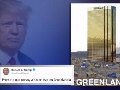 Trump bromea con la compra de Groenlandia