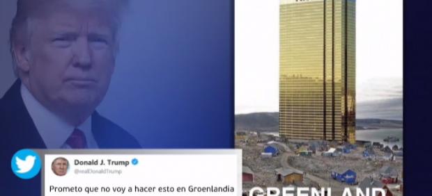 Trump bromea con la compra de Groenlandia