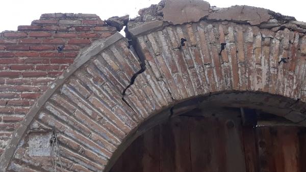 Elemento constructivo de la calle Rincón de Gotor de Calatayud. Elemento constructivo de la calle Rincón de Gotor de Calatayud.